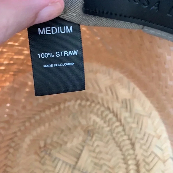 JANESSA LEONE ELSA BOATER STRAW SUN HAT SIZE Medium main image 8